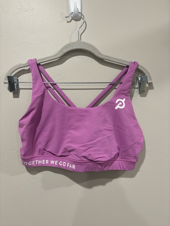 lululemon athletica Other - lululemon athletica Peloton Purple Strappy Sports Bra Size 12